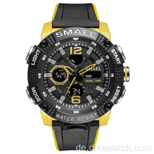 SMAEL Military Sportuhr Herren Dual Display Wasserdicht